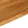 vidaXL Table Top Live Edge 60x40x2.5 cm Solid Wood Mango