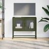 vidaXL TV Cabinet Olive Green 68x39x60.5 cm Cold-rolled Steel