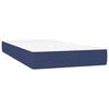 vidaXL Pocket Spring Bed Mattress Medium Blue 80x200x20 cm Fabric