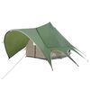 vidaXL Teepee Tent with Roof Green and Grey 415 x 415 x 247 cm