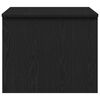 vidaXL Coffee Table Black Oak 80 x 50.5 x 41.5 cm Engineered Wood