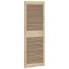 vidaXL Cabinet Door with Door 4 pcs Natural 140.5 x 49.5 x 2.1 cm