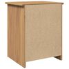 vidaXL Bedside Cabinet PANAMA 46x40x57 cm Solid Wood Pine