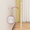 vidaXL Wall Headboard 96x3x63 cm Solid Wood Pine