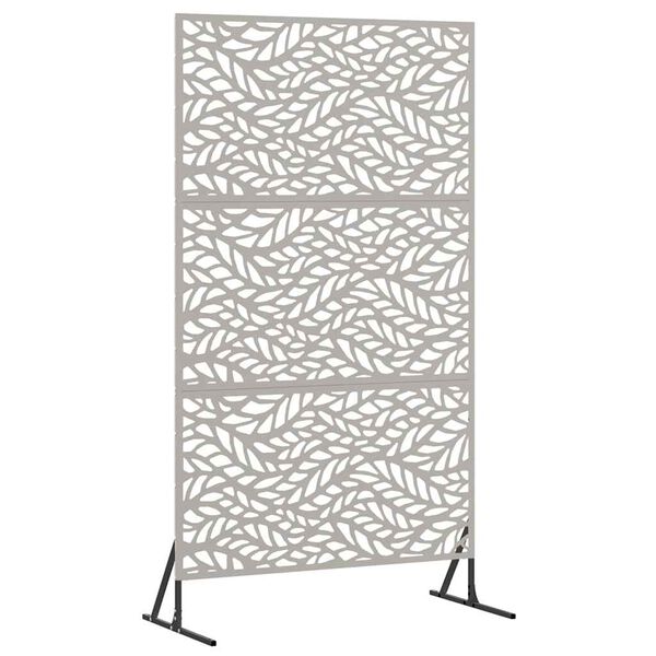 vidaXL Privacy Screen Grey 100 x 50 x 180 cm Steel