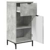 vidaXL Bathroom Cabinet with Drawer Concrete Grey 39.5 x 36 x 88 cm