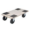 HI Moving Trolley with 4 Wheels "Dolly" 58x29x1.8 cm Plywood