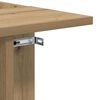 vidaXL End Table Artisan Oak 35 x 40 x 55 cm Engineered Wood