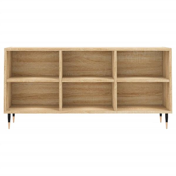 vidaXL TV Cabinet Sonoma Oak 103.5x30x50 cm Engineered Wood