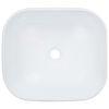 vidaXL Wash Basin 44.5x39.5x14.5 cm Ceramic White