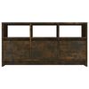vidaXL TV Cabinet Smoked Oak 102x37.5x52.5 cm Engineered Wood