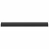 vidaXL Window Sill Black with Wood Grain 100 x 15 x 4.5 cm PVC