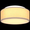 vidaXL Ceiling Lamp Taupe 30 x 13.5 cm Fabric