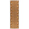 vidaXL Runner Rug FLORNES Woven Beige PP 7 mm