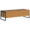 vidaXL TV Cabinet Smoke Oak 100 x 36.5 x 30.5 cm Engineered Wood