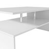 vidaXL Coffee Table Engineered Wood 90x59x42 cm White