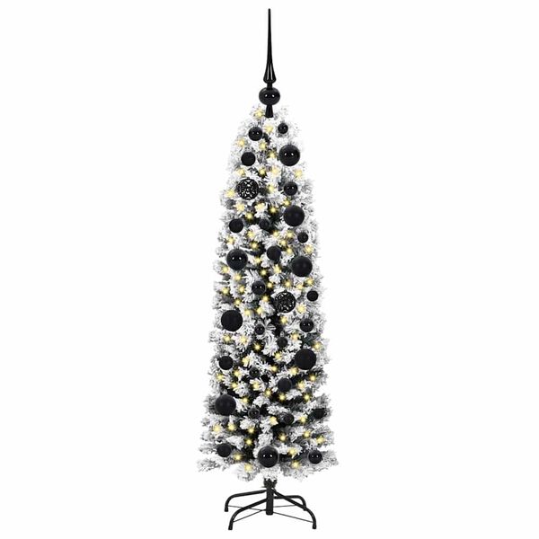 vidaXL Artificial Christmas Tree with 150 LEDs with Stand Green 120 cm