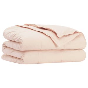 vidaXL Duvet Beige 135 x 200 cm Kapok Fiber
