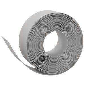 vidaXL Garden Edging 25 m 20 cm PE Grey