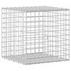 vidaXL Gabion with 3.5 mm Wire and 5x5 cm Mesh 50x50x50 cm