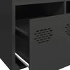 vidaXL Sideboard Black 101.5x39x73.5 cm Cold-rolled Steel