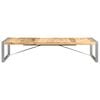 vidaXL Coffee Table 180x90x40 cm Rough Mango Wood