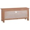 vidaXL TV Cabinet 100x30x45 cm Solid Mahogany Wood