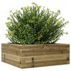 vidaXL Garden Planter 60x60x23 cm Impregnated Wood Pine