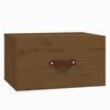 vidaXL Wall-mounted Bedside Cabinets 2 pcs Honey Brown 40x29.5x22 cm