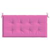 vidaXL Garden Bench Cushion Pink 100 x 50 x 4 cm Oxford fabric