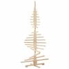 vidaXL Wooden Christmas Tree for Decoration 180 cm Solid Wood Pine