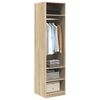 vidaXL Wardrobe Sonoma Oak 50x50x200 cm Engineered Wood