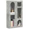 vidaXL Hanging Cabinet Concrete Grey 59 x 20 x 100 cm Engineered Wood