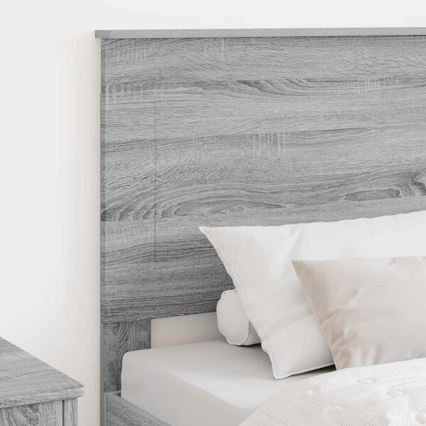 vidaXL Headboard Grey Sonoma 75 cm Engineered Wood