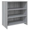 vidaXL Sideboard Grey Sonoma 70x40.5x75 cm Engineered Wood