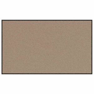 vidaXL Doormat Beige and Black 90 x 150 cm 100% Polyamide