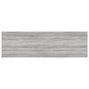 vidaXL Wall Shelves 4 pcs Grey Sonoma 100x30x1.5 cm Engineered Wood