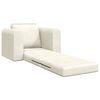 vidaXL Sofa Bed Cream 98 x 71 x 83 cm Velvet