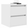 vidaXL Wall-mounted Bedside Cabinets 2 pcs White 38x34x40 cm