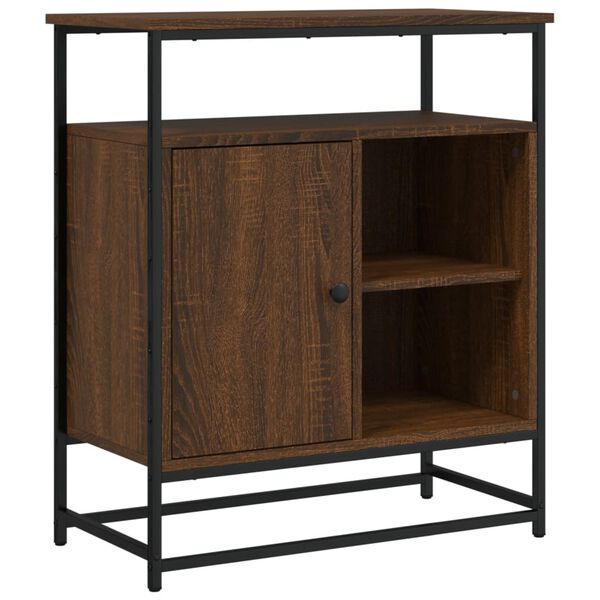 vidaXL Sideboard Brown Oak 69x35x80 cm Engineered Wood