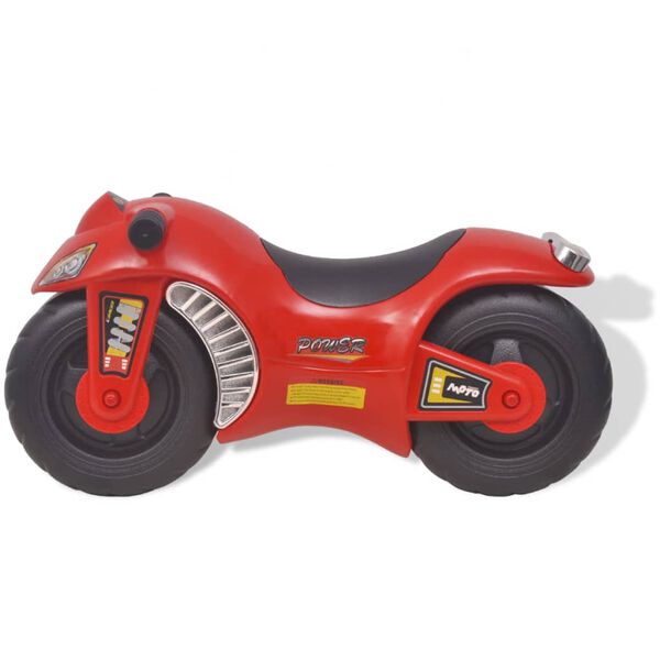 vidaXL Ride-on Motorcycle Plastic Red