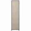 vidaXL Folding Wardrobe Cream 110x45x175 cm Fabric