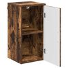 vidaXL Bathroom Cabinet Wall-mounted Smoked Oak 30 x 31.5 x 61 cm