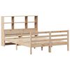 vidaXL Bookcase Bed without Mattress 160x200 cm Solid Wood Pine
