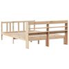 vidaXL Bed Frame with Headboard without Mattress 150x200 cm King Size