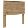 vidaXL Headboard Artisan Oak Engineered wood