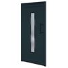 vidaXL Front Door Anthracite 98x208 cm PVC