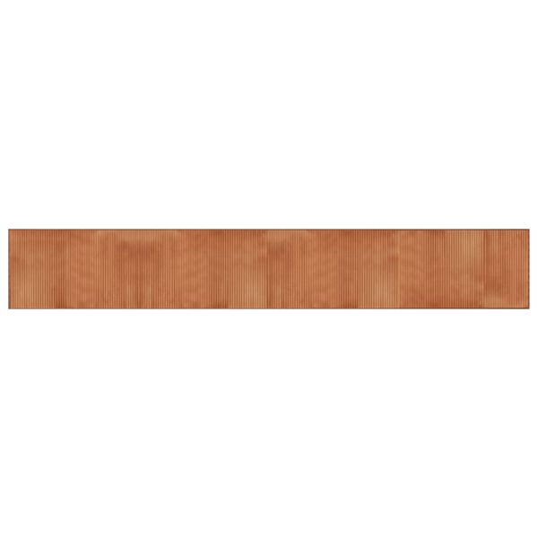 vidaXL Rug Rectangular Brown60x400 cm Bamboo