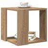 vidaXL Coffee Table Artisan Oak 32 x 32 x 30 cm Engineered Wood