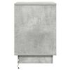 vidaXL Bedside Cabinet Concrete Grey 39 x 34.5 x 50 cm Engineered wood
